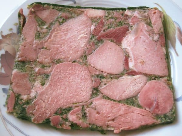 Recette jambon persillé